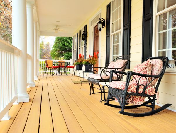 Porch Construction in Midlothian