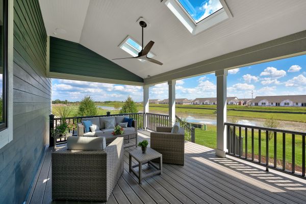 Covered Deck Construction in Midlothian