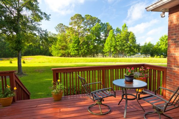 Garden Deck Installation in Midlothian